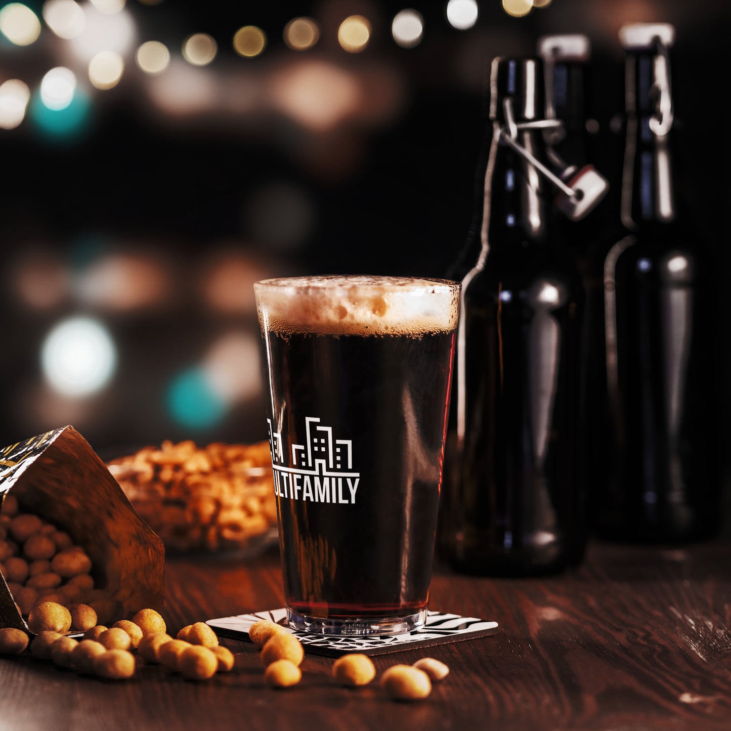 Best Places to Work Multifamily® Shaker pint glass