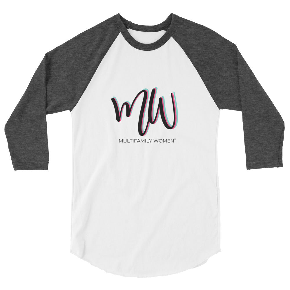 The Diamond Classic - 3/4 Sleeve Raglan Shirt by Multifamily Women®
