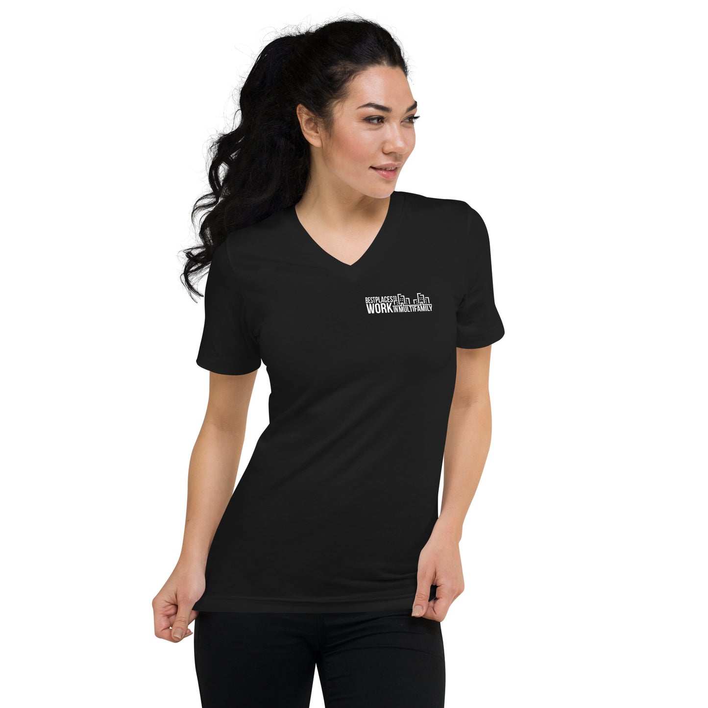 Best Places to Work Multifamily® Unisex Short Sleeve V-Neck T-Shirt