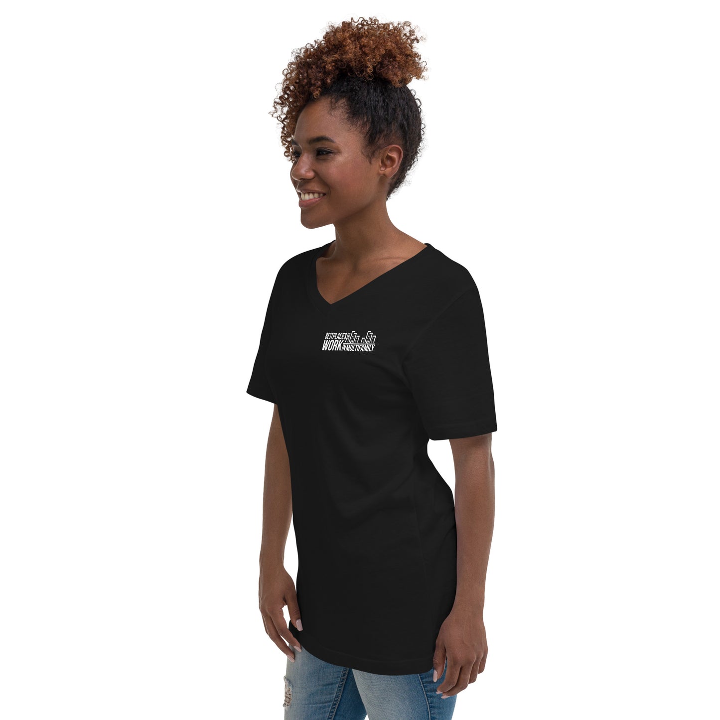 Best Places to Work Multifamily® Unisex Short Sleeve V-Neck T-Shirt