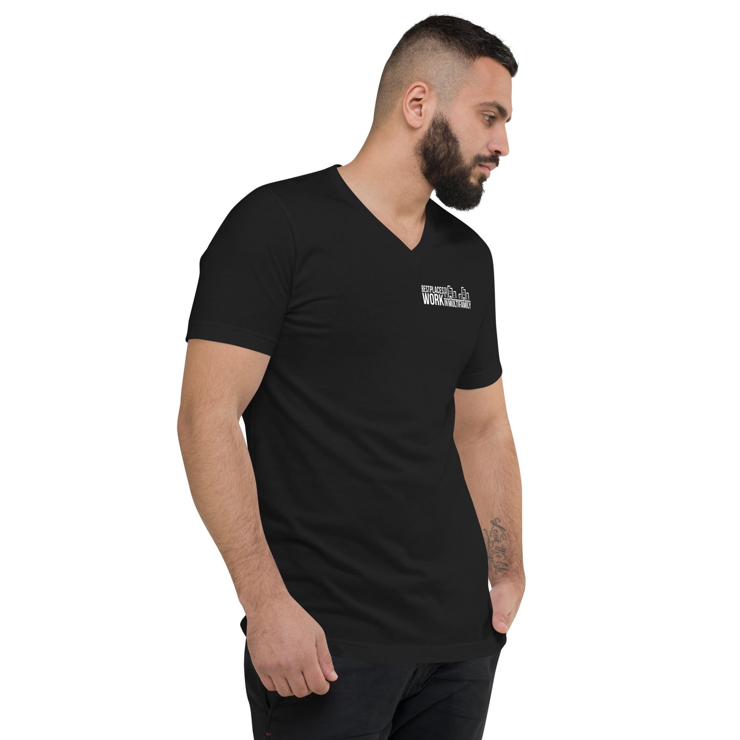 Best Places to Work Multifamily® Unisex Short Sleeve V-Neck T-Shirt