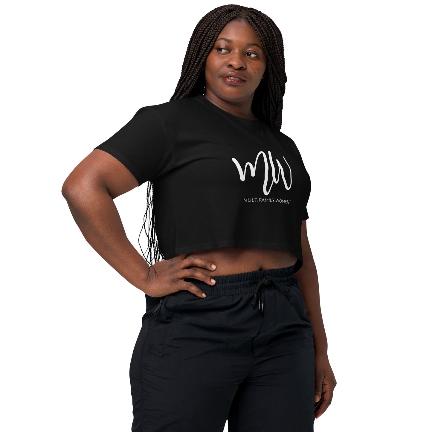 The Elegant Rebel - Women's Crop Top by Multifamily Women®
