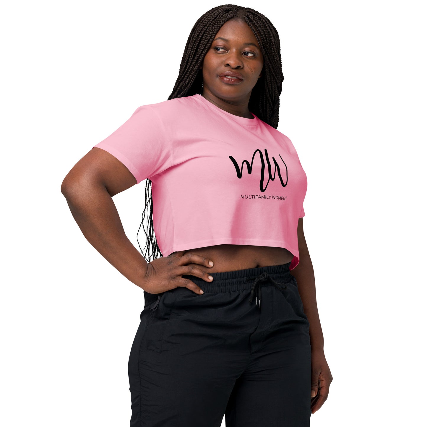 The Chic Sophisticate - Women's Crop Top by Multifamily Women®