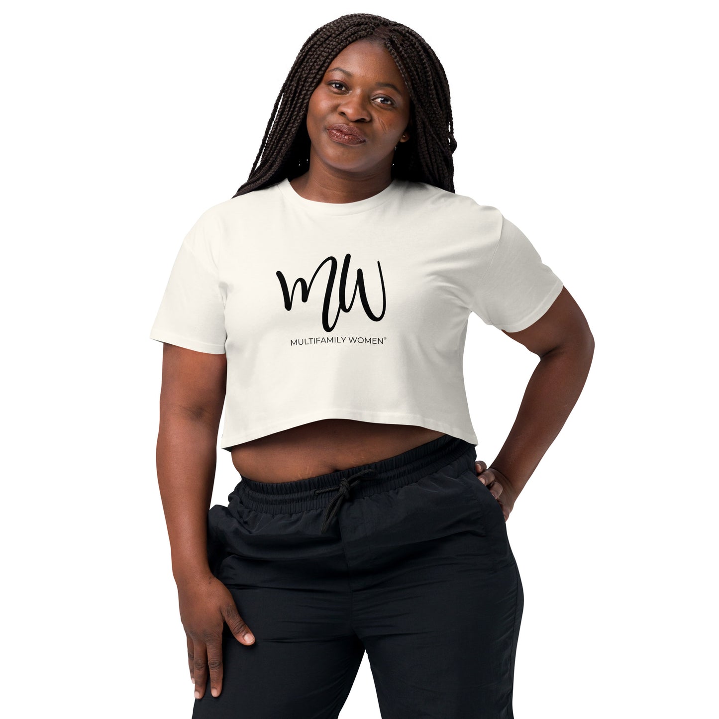 The Chic Sophisticate - Women's Crop Top by Multifamily Women®