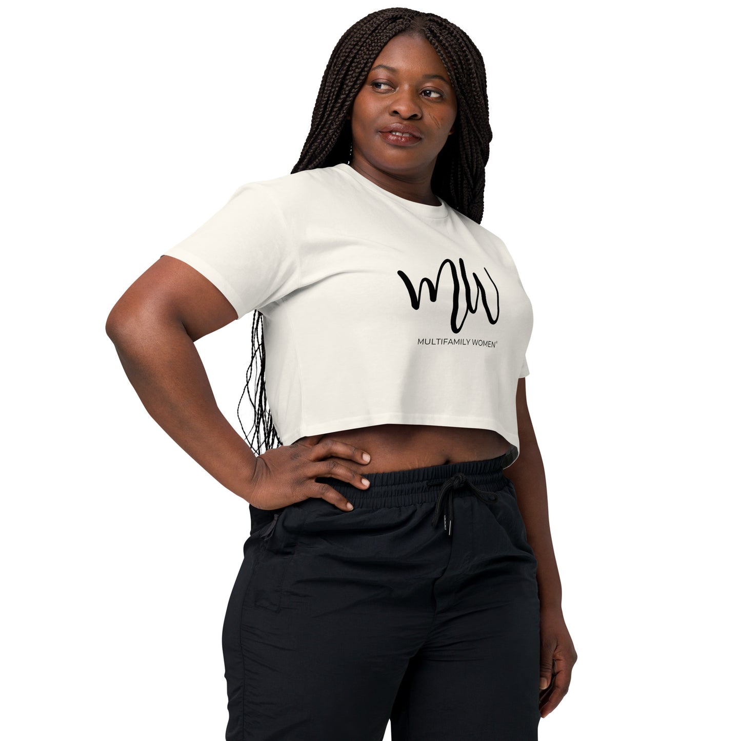 The Chic Sophisticate - Women's Crop Top by Multifamily Women®