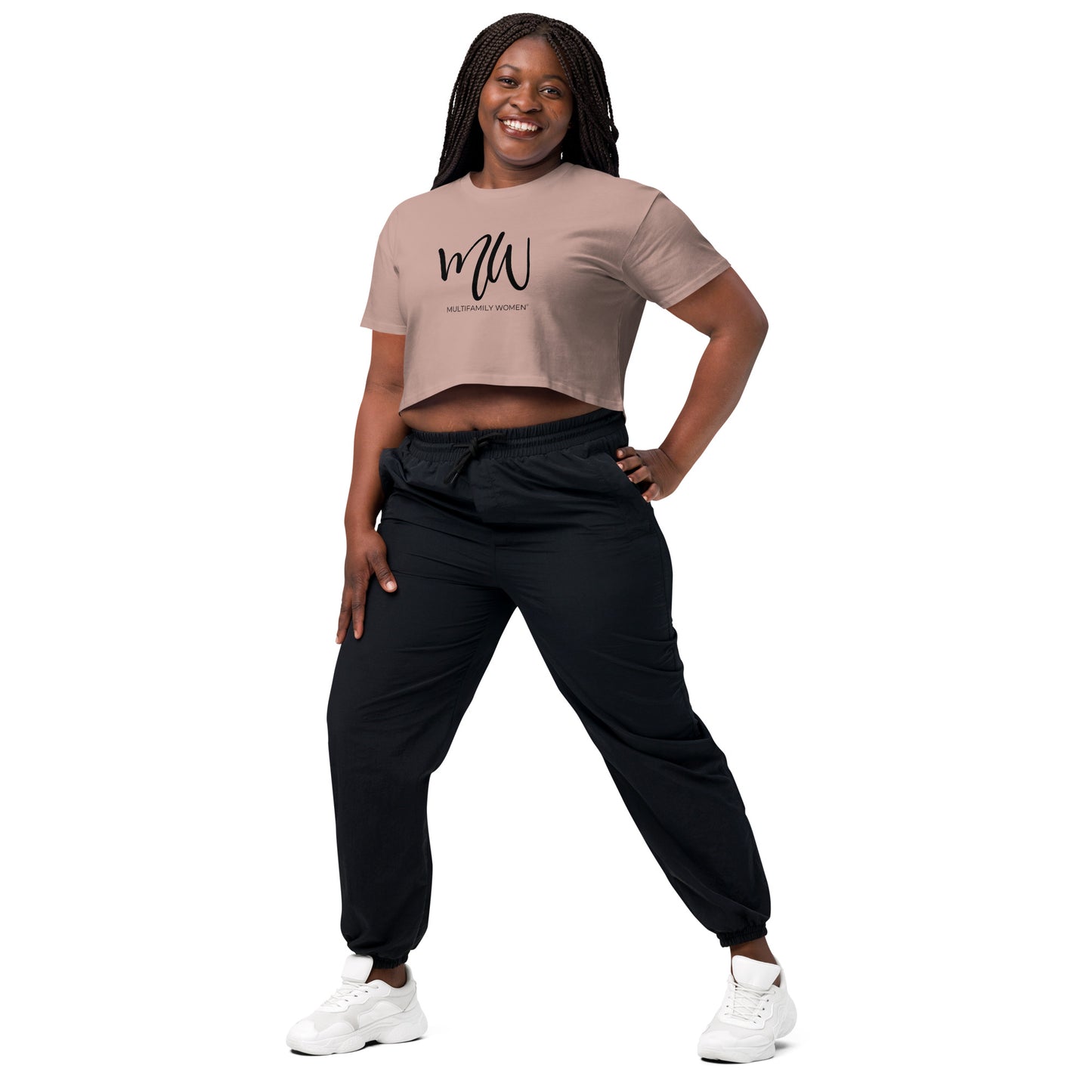 The Chic Sophisticate - Women's Crop Top by Multifamily Women®