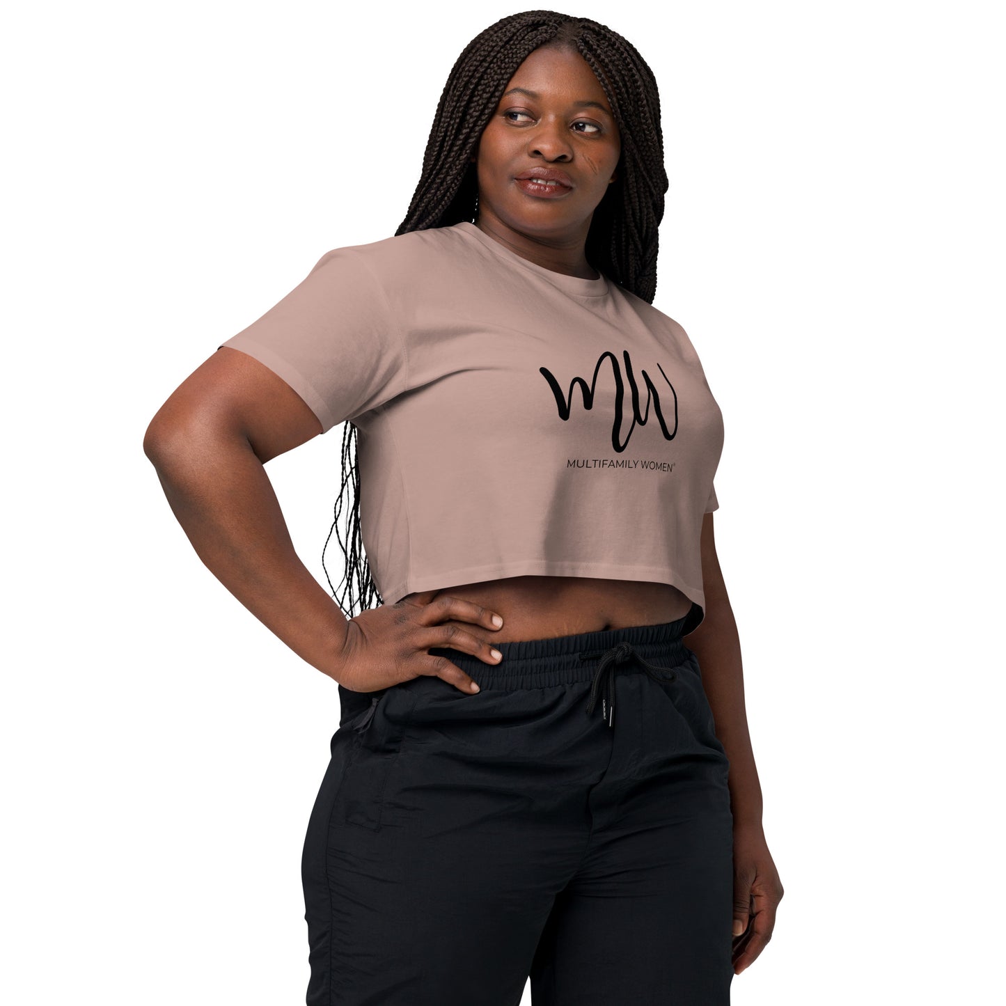The Chic Sophisticate - Women's Crop Top by Multifamily Women®