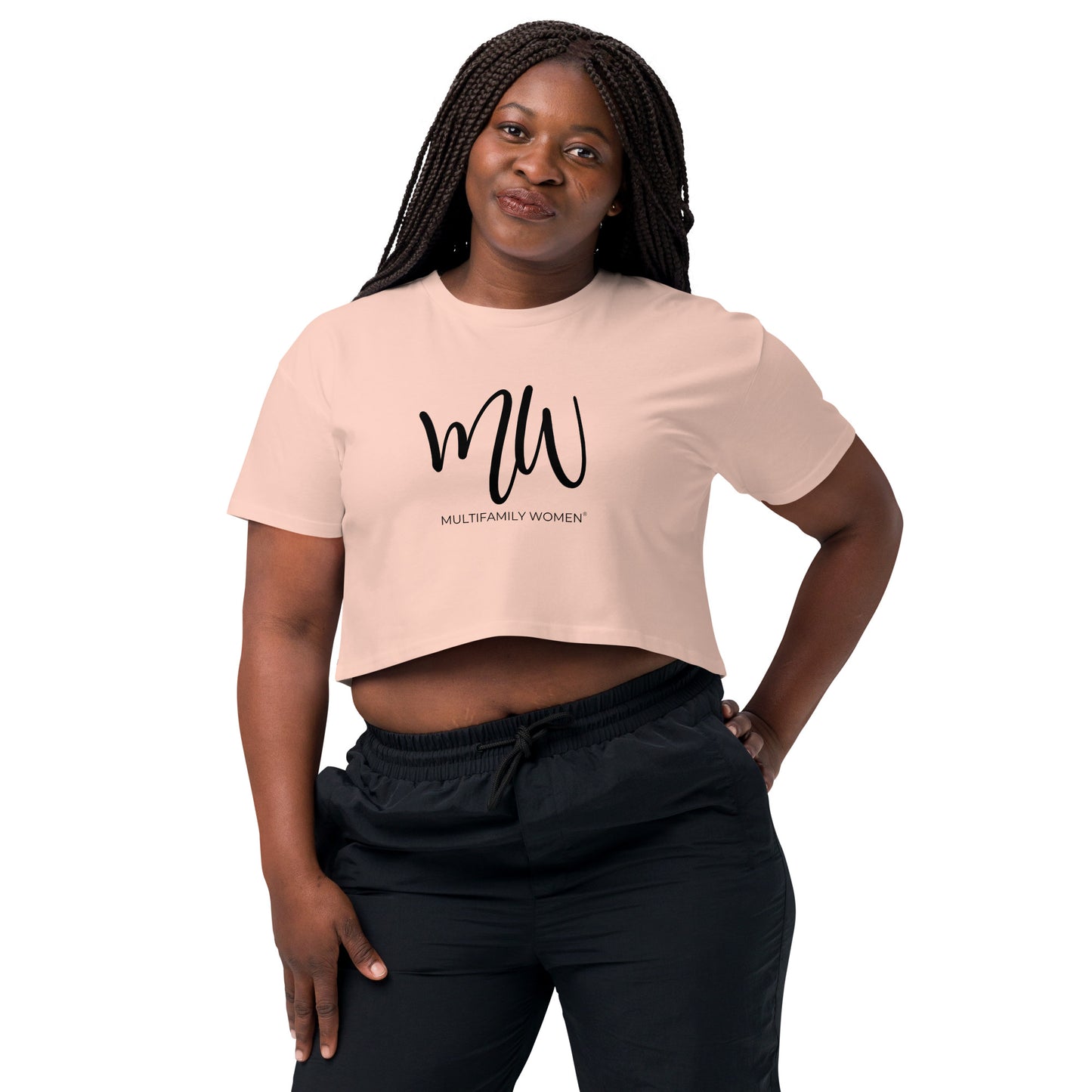 The Chic Sophisticate - Women's Crop Top by Multifamily Women®