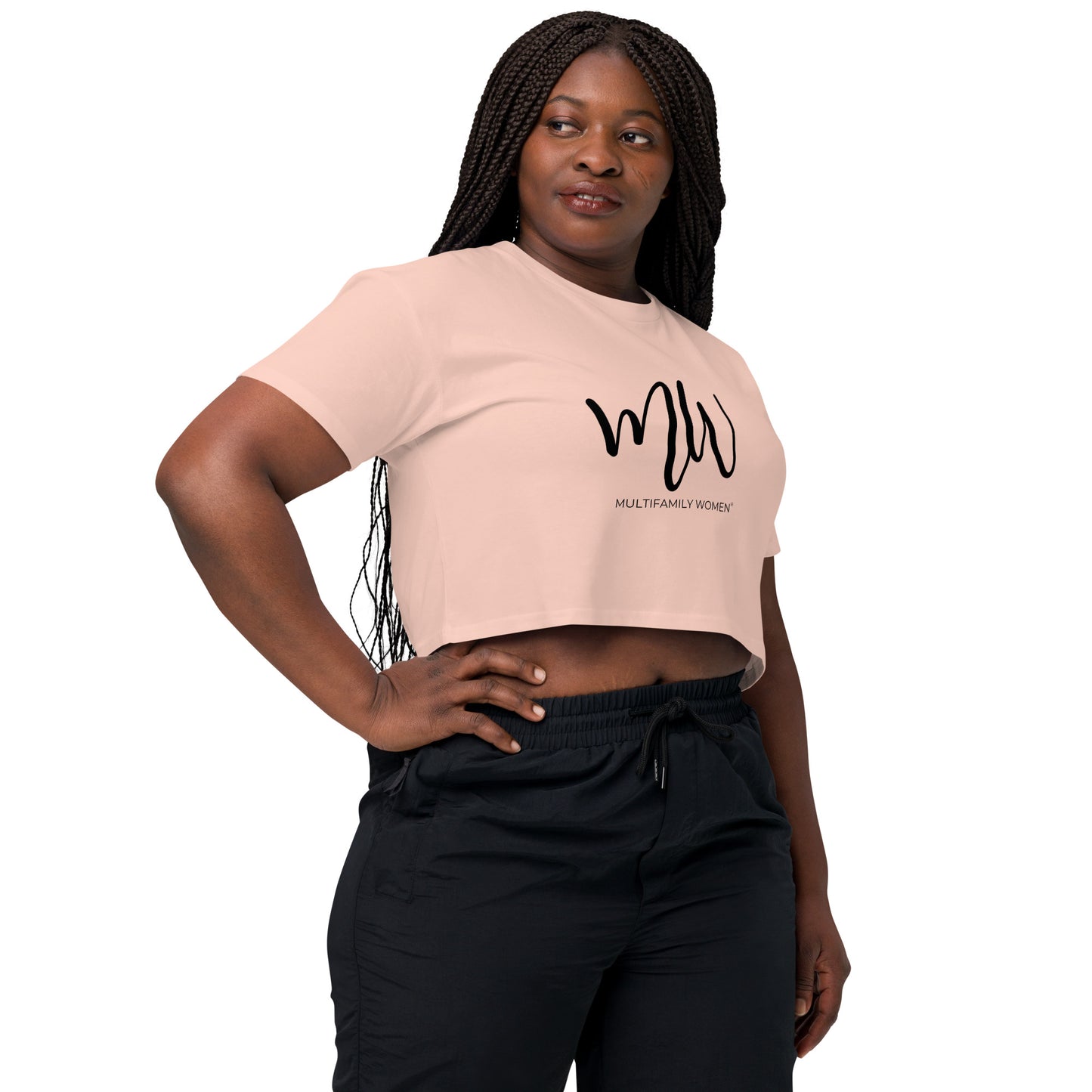 The Chic Sophisticate - Women's Crop Top by Multifamily Women®