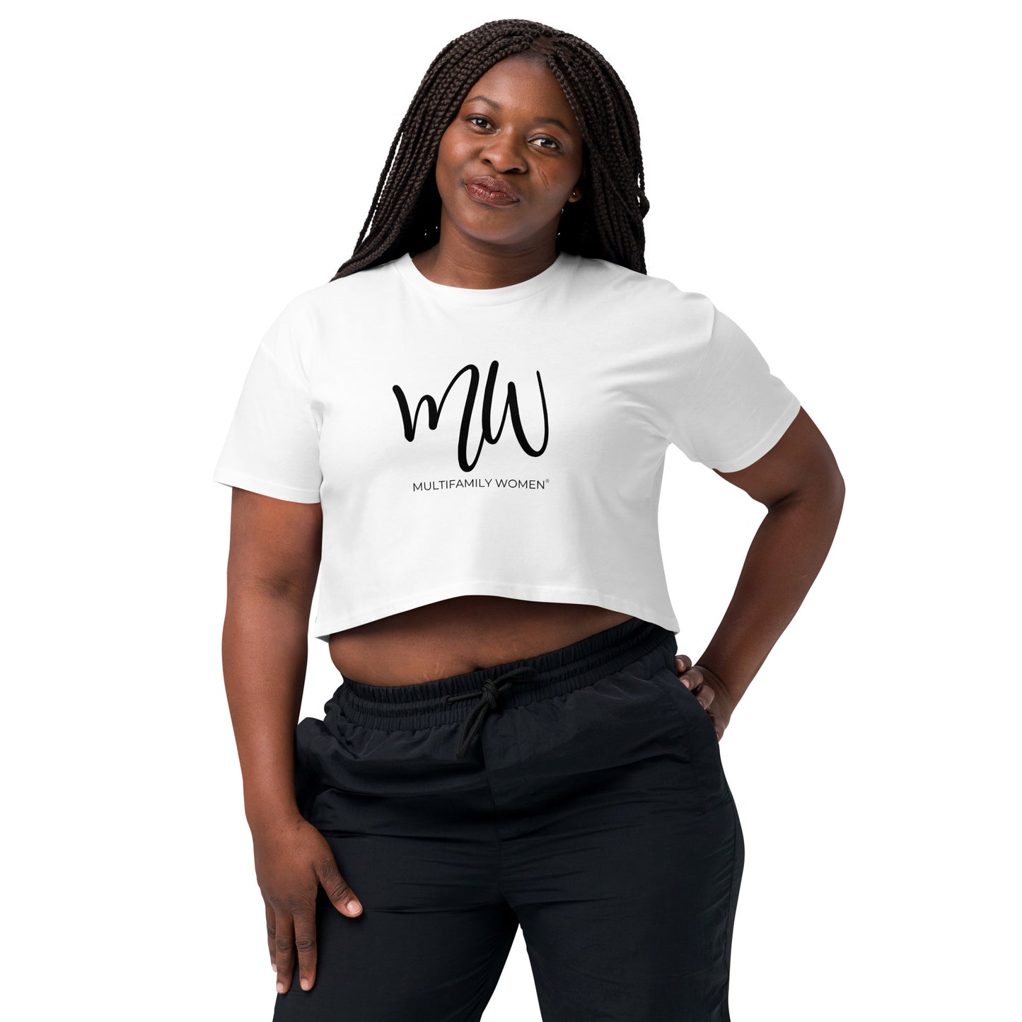 The Chic Sophisticate - Women's Crop Top by Multifamily Women®