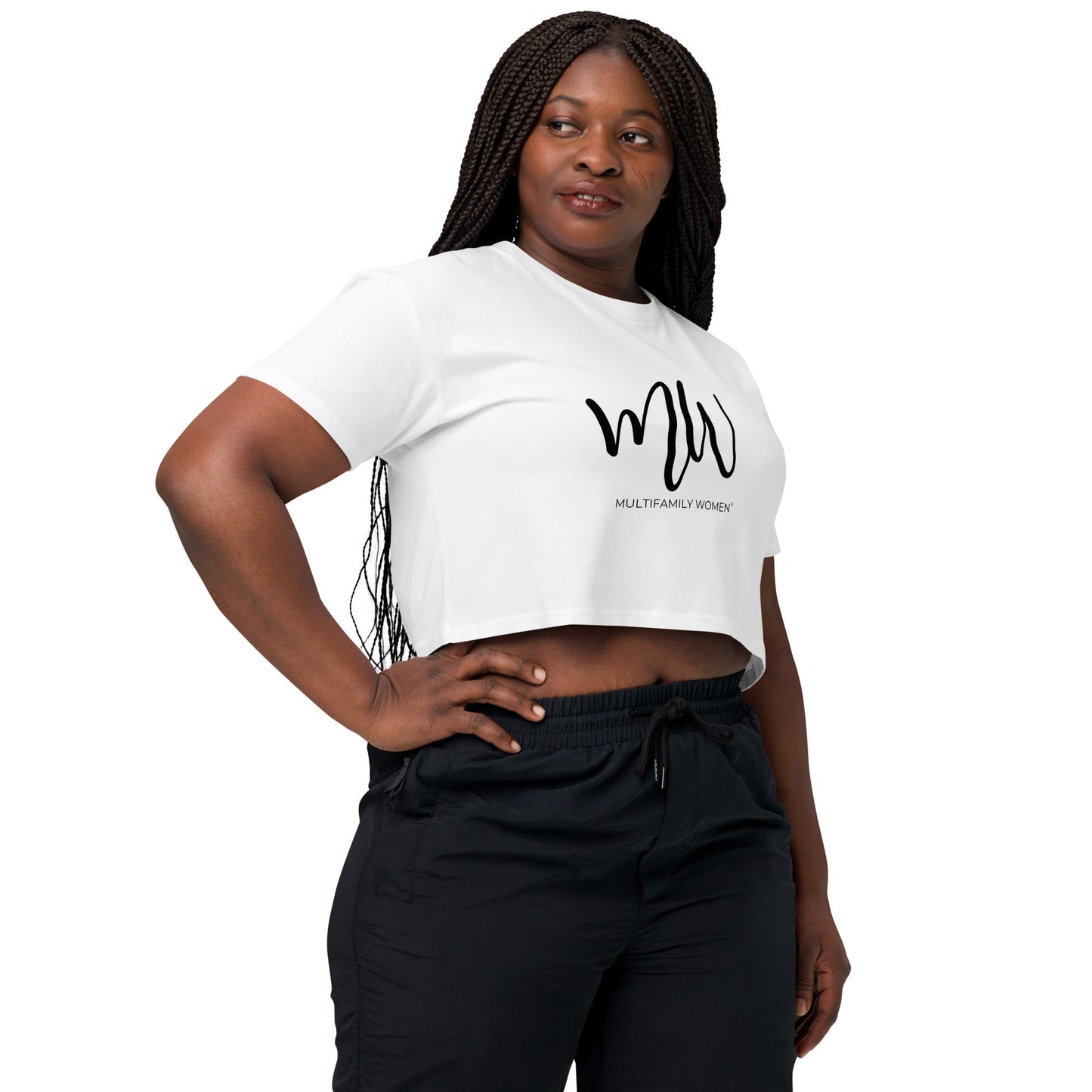 The Chic Sophisticate - Women's Crop Top by Multifamily Women®