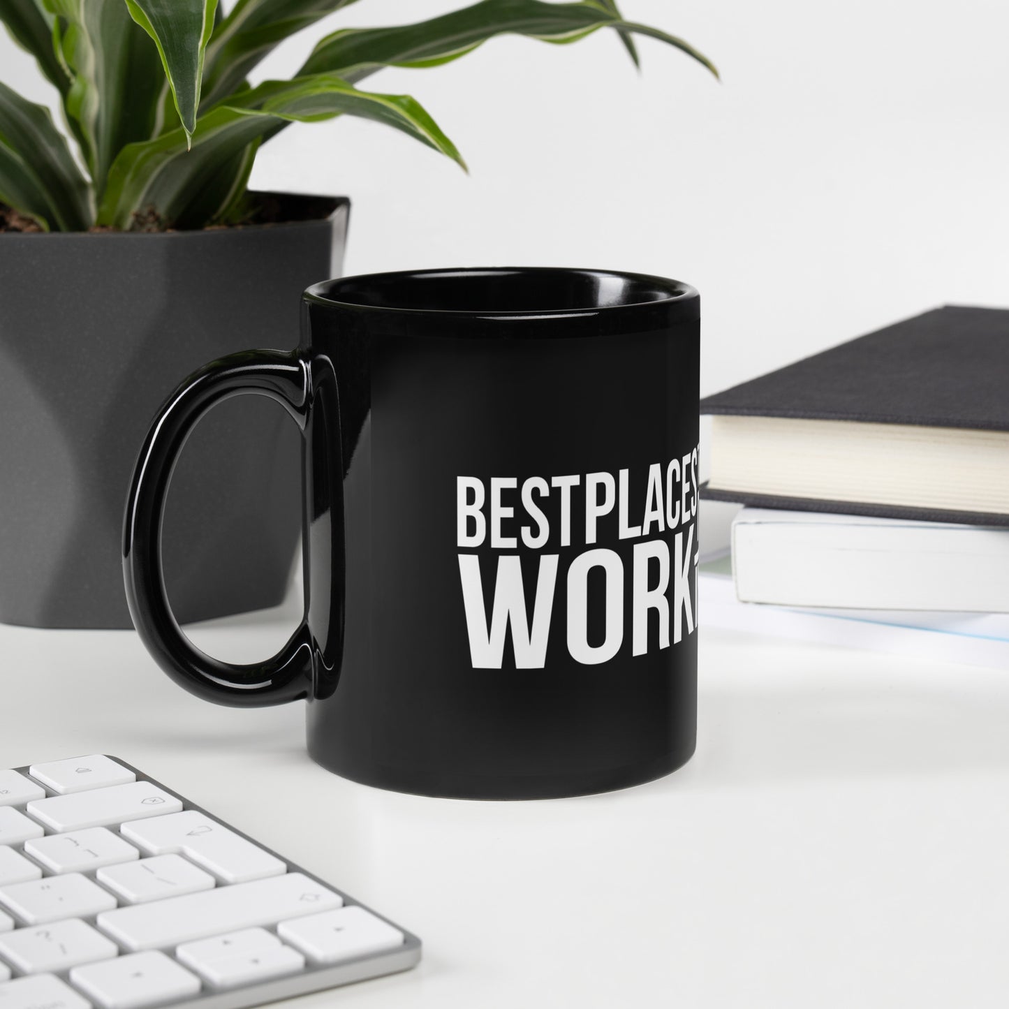 Best Places to Work Multifamily® Black Glossy Mug