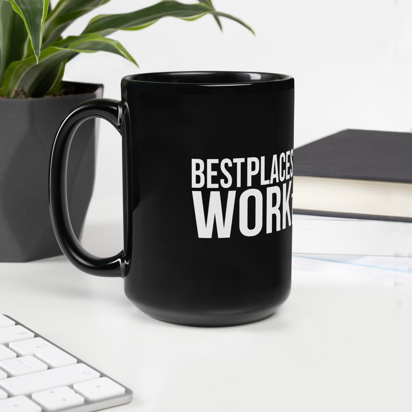 Best Places to Work Multifamily® Black Glossy Mug