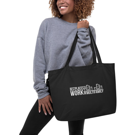 Best Places to Work Multifamily® Large organic tote bag