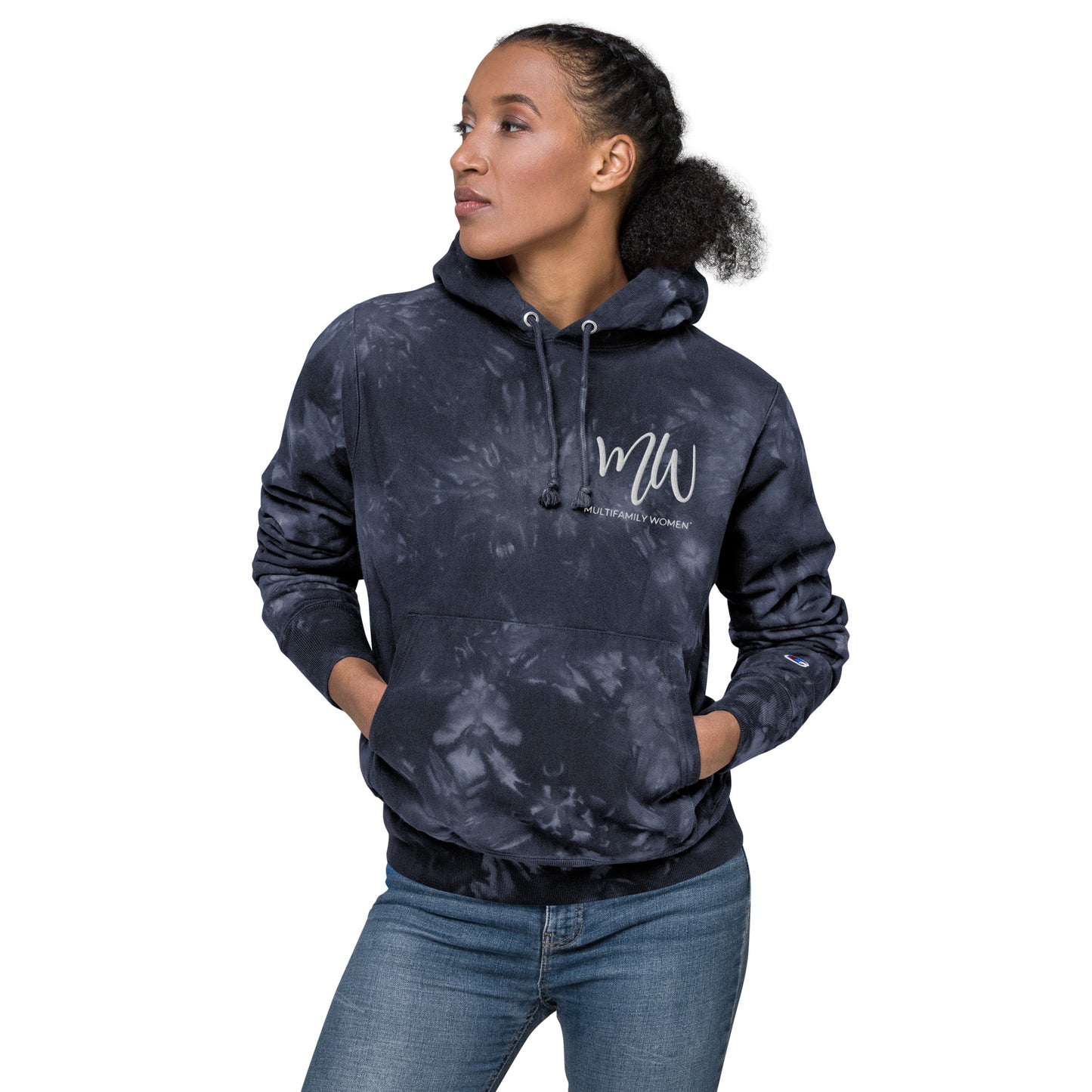 The Masterpiece - Champion Tie-Dye Hoodie by Multifamily Women®