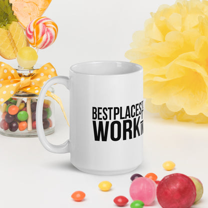 Best Places to Work Multifamily® White glossy mug